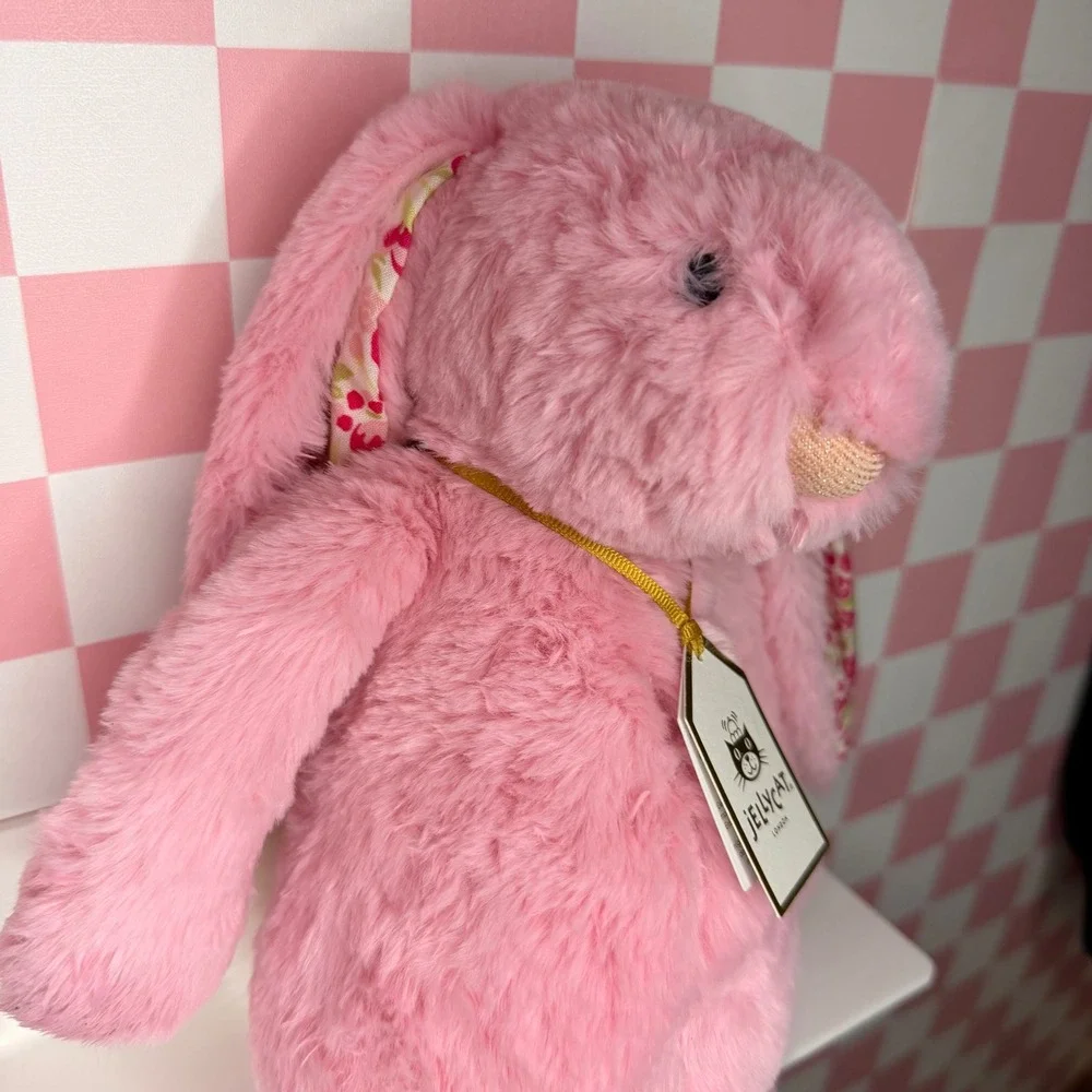Authentic❤️ Jellycat Beijing‎ Limited Edition Blushkin Blossom Luxe Bunny NWT